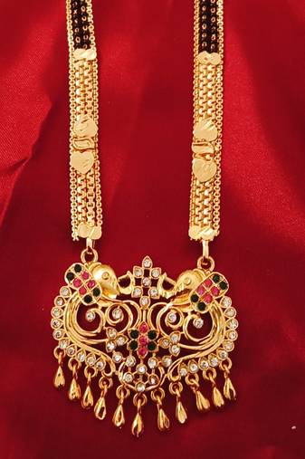 Traditional  gold plated mangalsutra