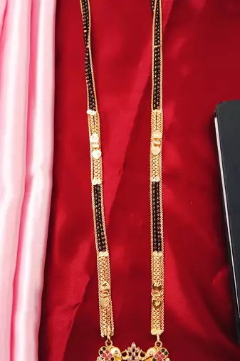 Traditional  gold plated mangalsutra
