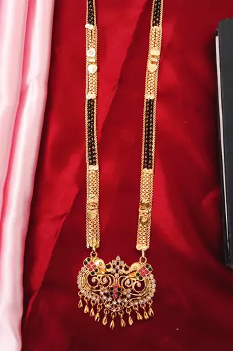 Traditional  gold plated mangalsutra