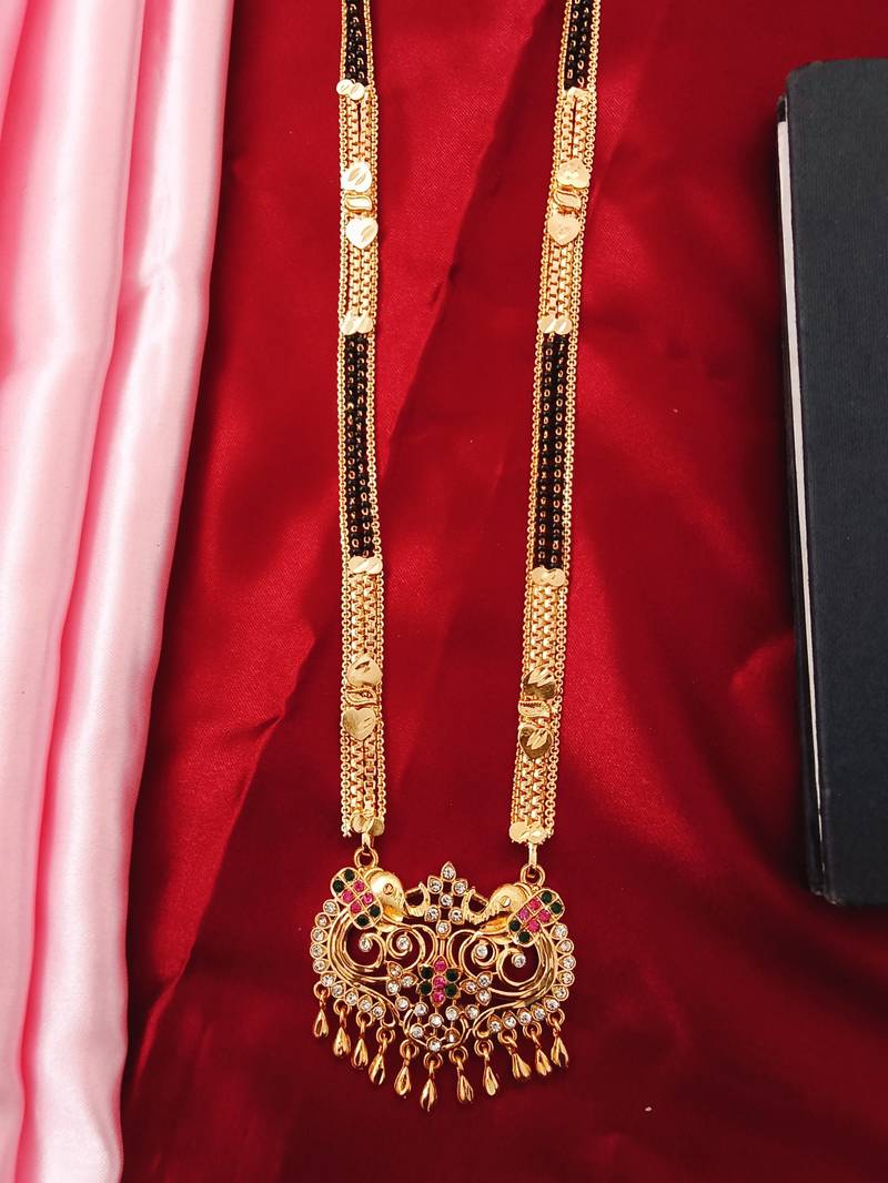 Traditional  gold plated mangalsutra