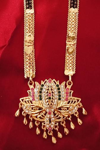 Traditional  gold plated mangalsutra