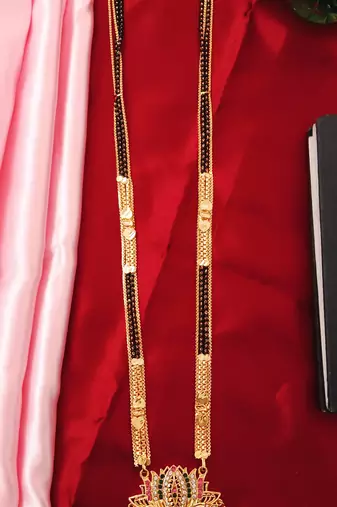 Traditional  gold plated mangalsutra