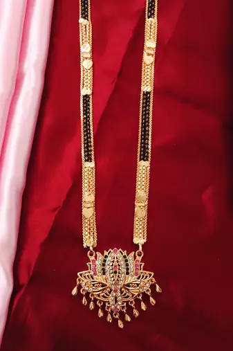 Traditional  gold plated mangalsutra