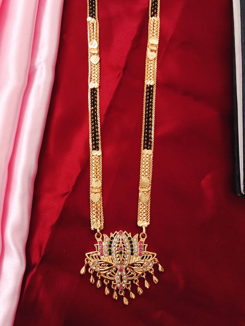 Traditional  gold plated mangalsutra