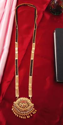 Traditional  gold plated mangalsutra 2