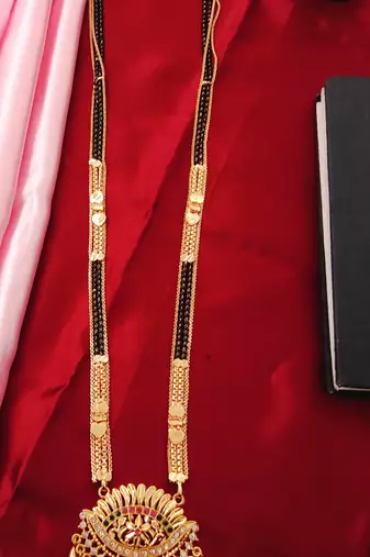 Traditional  gold plated mangalsutra