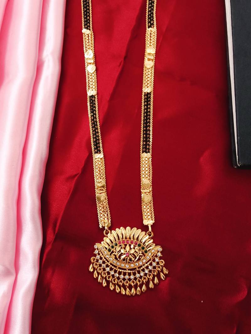 Traditional  gold plated mangalsutra