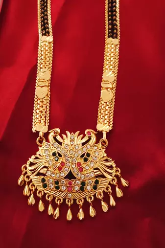 Traditional  gold plated mangalsutra