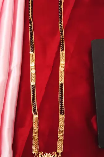 Traditional  gold plated mangalsutra