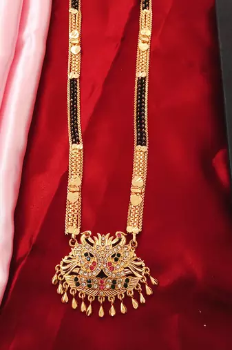 Traditional  gold plated mangalsutra