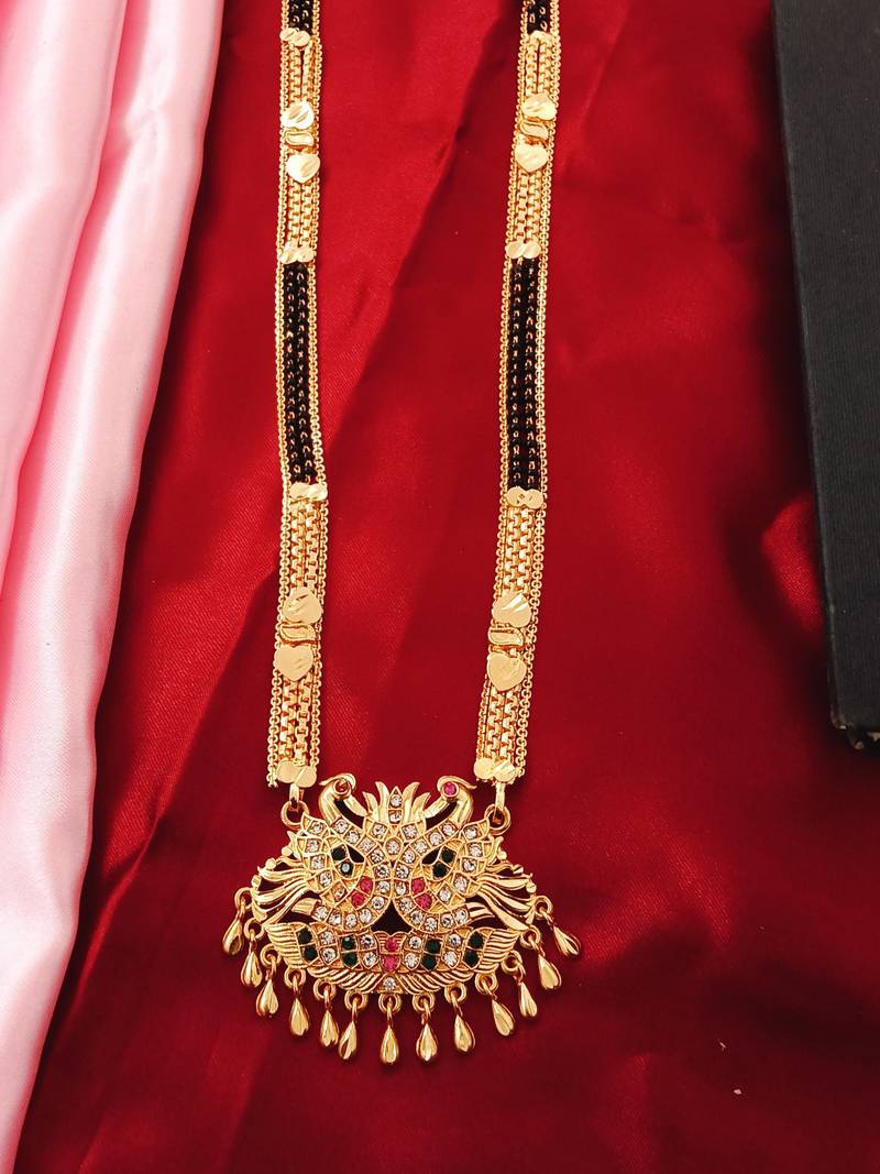 Traditional  gold plated mangalsutra