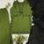 Green colour rayon embroidered kurta palazzo set with georgette dupatta