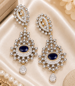 Imperial sapphire sparkle drops