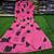 Beautiful pink 3-piece pure cotton kurta set