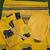 Beautiful yellow 3-piece pure cotton kurta set