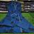 Beautiful blue 3-piece pure cotton kurta set