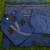 Beautiful blue 3-piece pure cotton kurta set