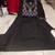 Beautiful premium black premium cotton embroidered kurti pant dupatta set