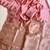 baby pink fancy with tassels on pallu tussar silk saree