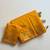 yellow fancy with tassels on pallu tussar silk saree