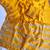 yellow fancy with tassels on pallu tussar silk saree