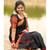 Black weaving cotton silk ethnic saree with blouse