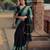 Black weaving cotton silk ethnic saree with blouse