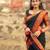 Black weaving cotton silk ethnic saree with blouse