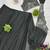 Black embroidered silk ready to wear saree with blouse