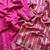 rani pink butta zari with tassels on pallu tussar silk saree