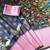 black-lavender printing and zari with border dola silk saree