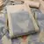 Cream jamdani silk blend dress material