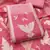 Pink jamdani banarasi dress material