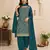 Morpich embroidered faux georgette salwar suit