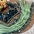 Light Green Color embroidery sequence Work Silk Blend Saree