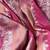 pink silk printed saree