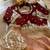 Peach Color embroidery And  sequence Work Satin Saree