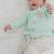 Green plain viscose  bandhgala Set