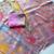 Baby Pink Minakari Big Flower Jaal With Viscose Saree with Blouse