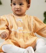 Orange cotton co ord set