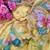 Yellow Color digital print And  mirror Work Silk Blend Saree
