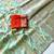 Sea Green Viscose Crepe Silk Saree with Blouse