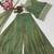 Elegant sea green silk kurta palazzo set with embroidery