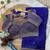 Purple Color embroidery sequence work Silk Blend Saree