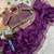 Wine Color embroidery sequence work Silk Blend Saree