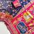 Navy Blue Crepe Silk Saree with Blouse