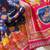 Navy Blue Crepe Silk Saree with Blouse