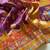 Purple Crepe Silk Saree with Blouse