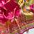 Pink Crepe Silk Saree with Blouse