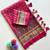 Rani Pink Dola Silk Blend Saree with Blouse